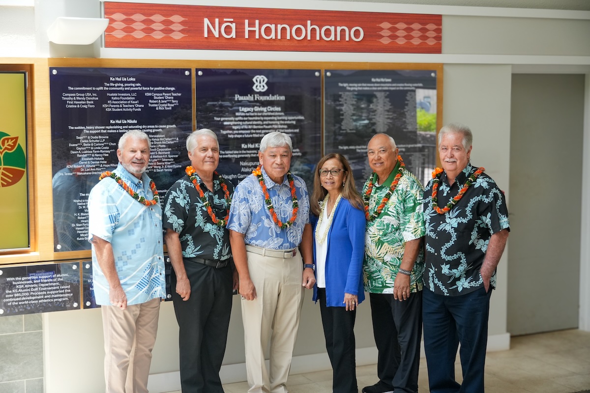 Alaka‘ina Foundation honors milestone reunion with planned Pauahi Foundation donation